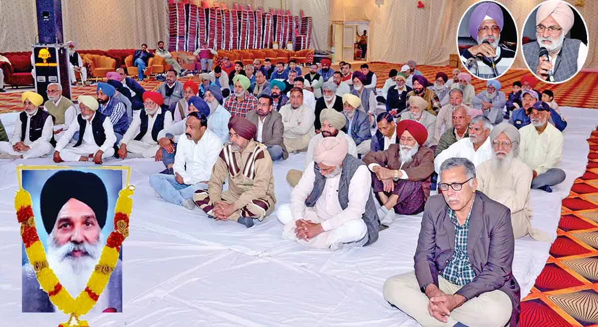 मुख्तयार सिंह इन्सां को जल तरंग बैकेंट हॉल में आयोजित नामचर्चा में भारी तादाद में साध संगत ने दी श्रद्धांजलि