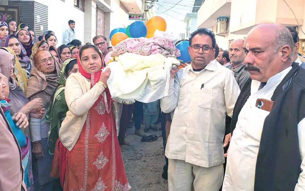 डेरा सच्चा सौदा की ‘बेटा-बेटी एक समान’ मुहिम को शकुंतला देवी की बेटी ने किया सार्थक