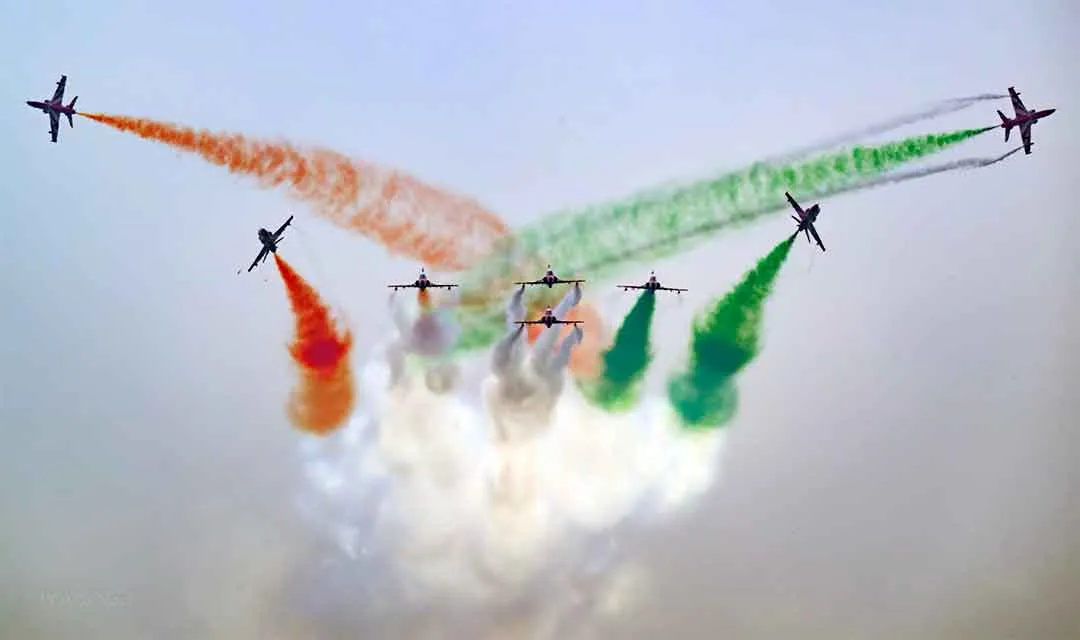जयपुर के आकाश में रोमांच बिखेरेगी सूर्यकिरण एरोबैटिक टीम
