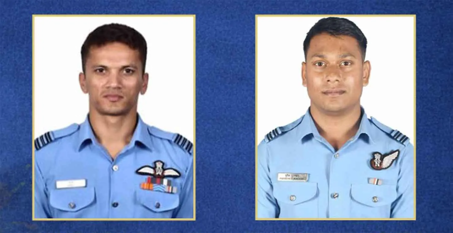 Air Force Plane Crash: वायुसेना के सुखोई-30 फाइटर जेट क्रैश में दोनों पायलटों की मौत