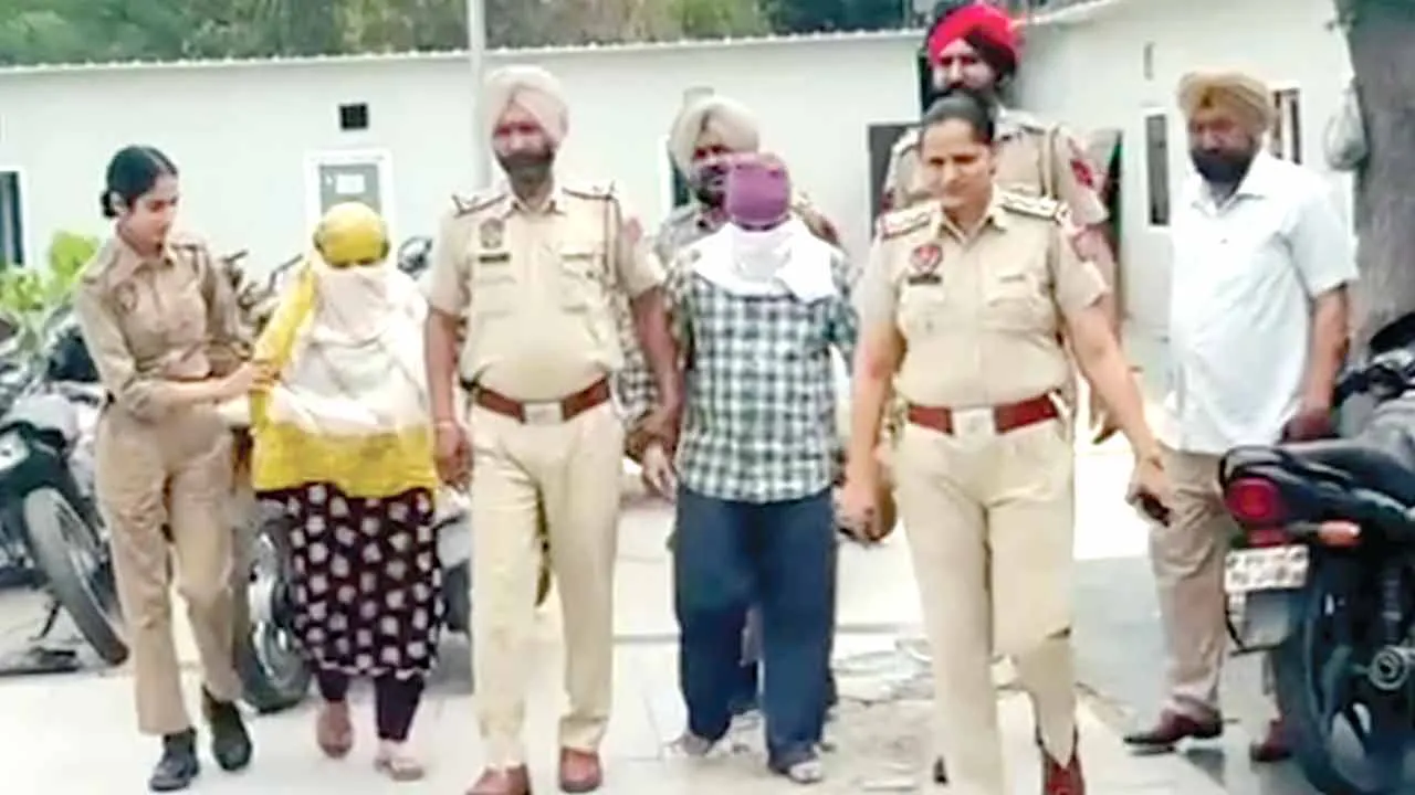 सास की गला घोंटकर हत्या, चोरी का नाटक रचा, दो गिरफ्तार