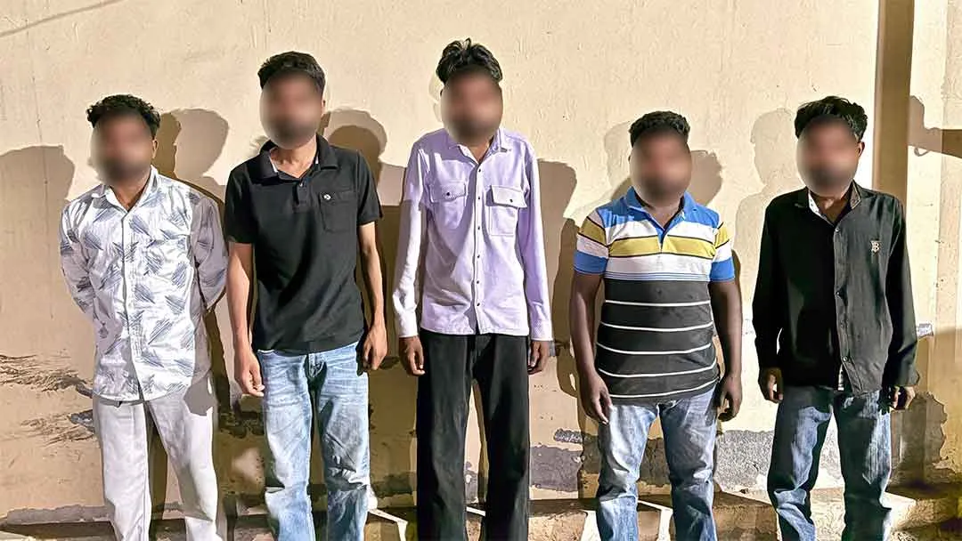 ATM Robbery Plot Foiled: एटीएम लूट की साजिश नाकाम, 5 बदमाश गिरफ्तार
