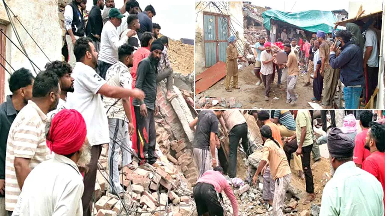 House Collapsed: जैक से उठाए जा रहे मकान के ढहने से तीन मजदूरों की मौत