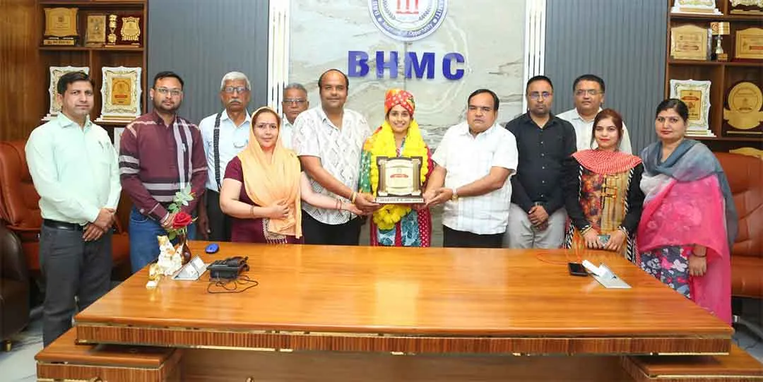 छात्रा रिया शर्मा ने भाषण प्रतियोगिता में हासिल किया प्रथम स्थान