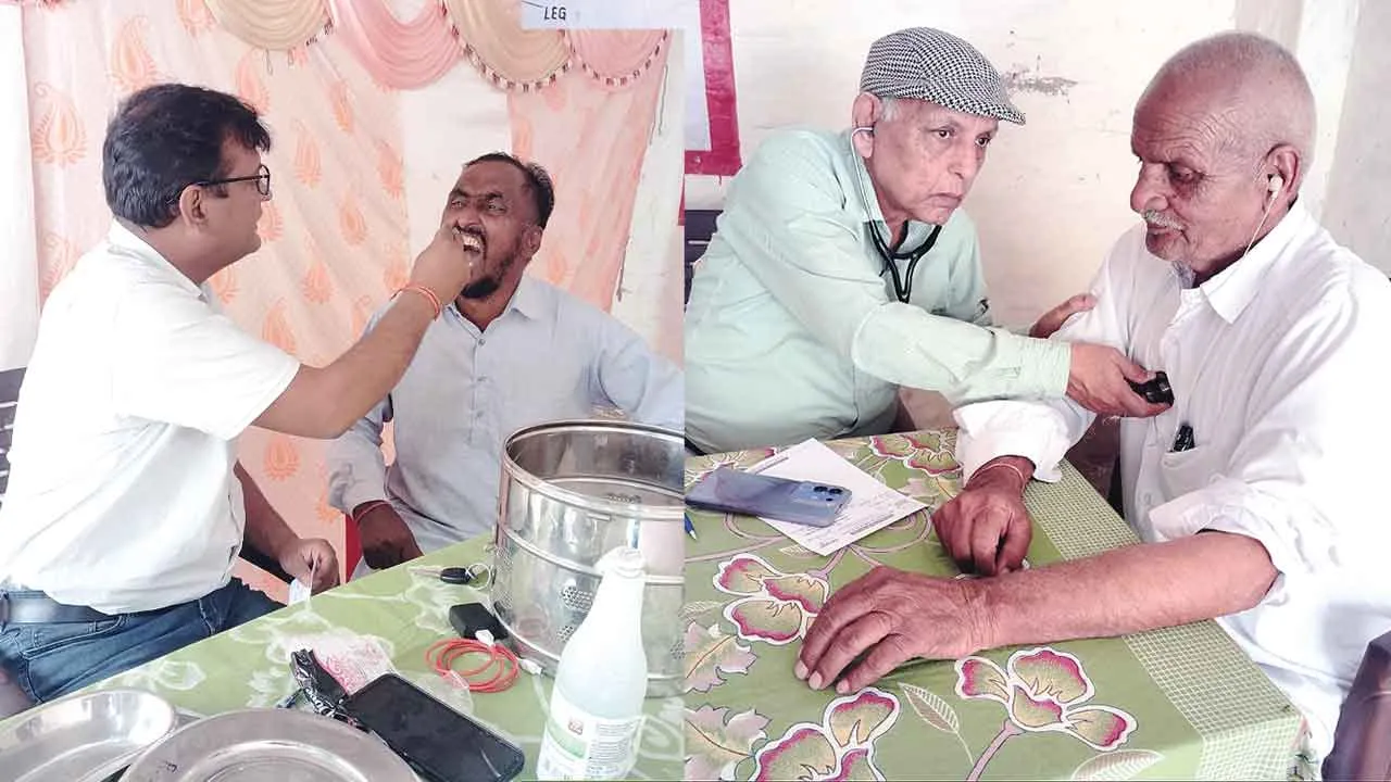 Free Medical Check-up Camp: मुफ़्त चिकित्सा जांच शिविर में 253 मरीजों का चेकअप