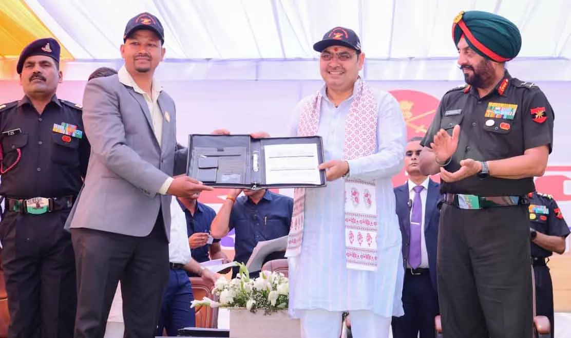 चूरू में आयोजित गौरव सेनानी समारोह में राजस्थान के वीरों की अग्रणी भूमिका