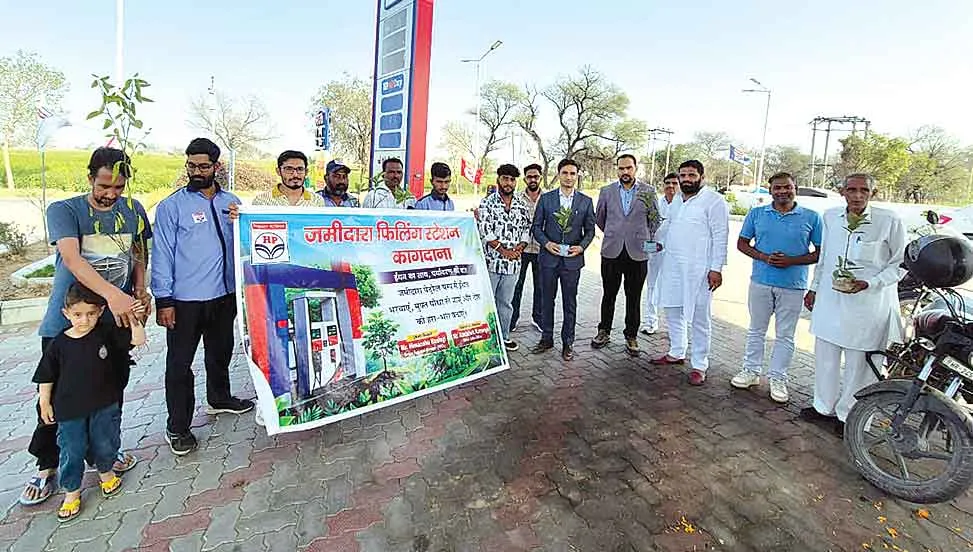 कागदाना में पर्यावरण संरक्षण की अनूठी पहल करते हुए किया ये सराहनीय काम