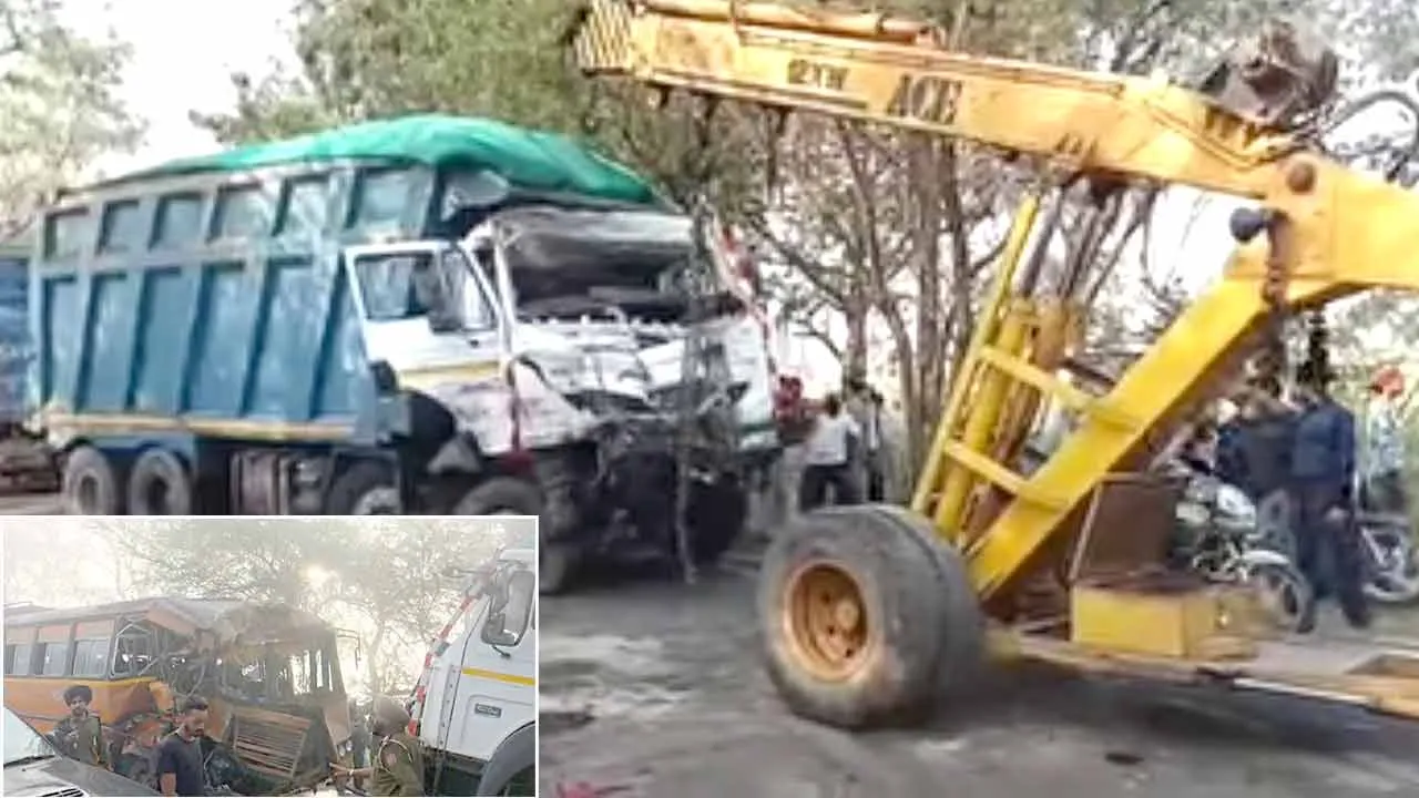 Road Accident: नाभा-भादसों रोड़ पर हादसा, दो लोगों की मौत, डेढ़ दर्जन यात्री गंभीर रूप से घायल