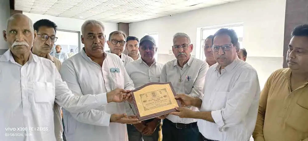 कल्याण नगर के शरीरदानी राकेश इन्सां को दी भावभीनी श्रद्धांजलि
