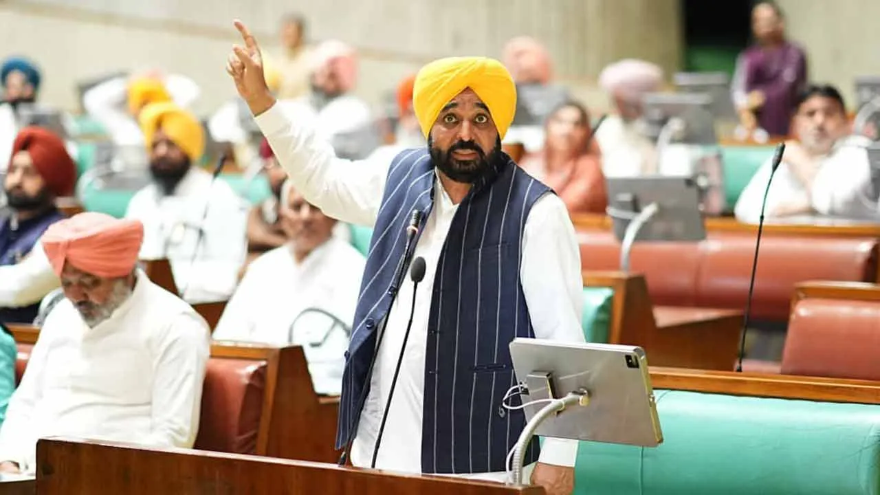 महिलाओं को 1000 रुपये देने के फैसले से नाराज़ होकर विपक्ष बजट पर चर्चा से भागा – भगवंत सिंह मान