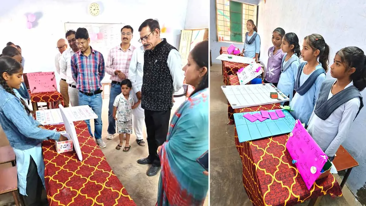 Kishori Mela: बेटियों के हुनर से महका किशोरी मेला: खेल-खेल में सीखीं गणित और विज्ञान की बारीकियां
