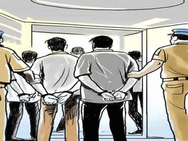 arrested