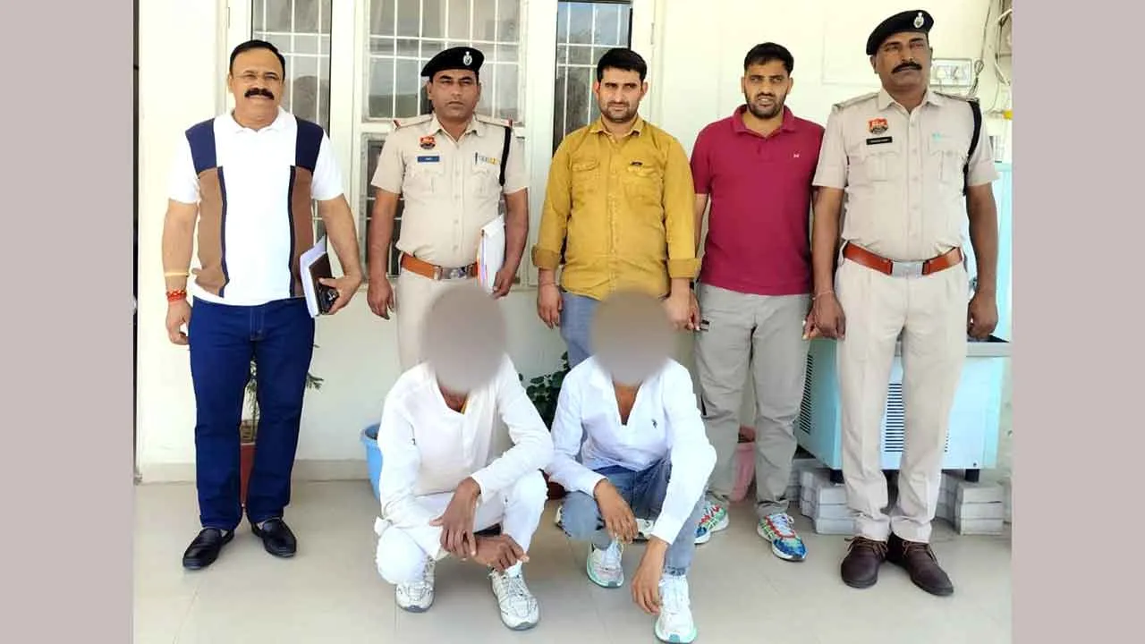 चोर गिरोह के दो आरोपी काबू, चोरी की 39 वारदातें स्वीकारी