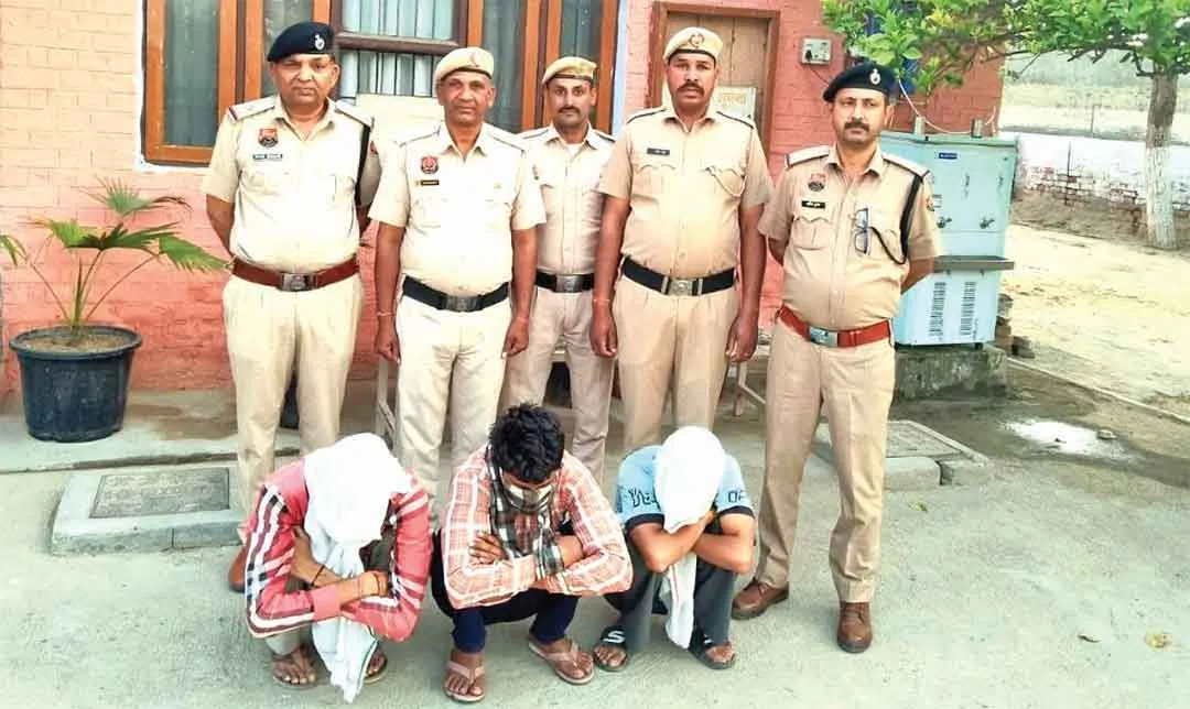 नाथूसरी चौपटा थाना पुलिस ने किया ढूकड़ा लूटकांड का खुलासा