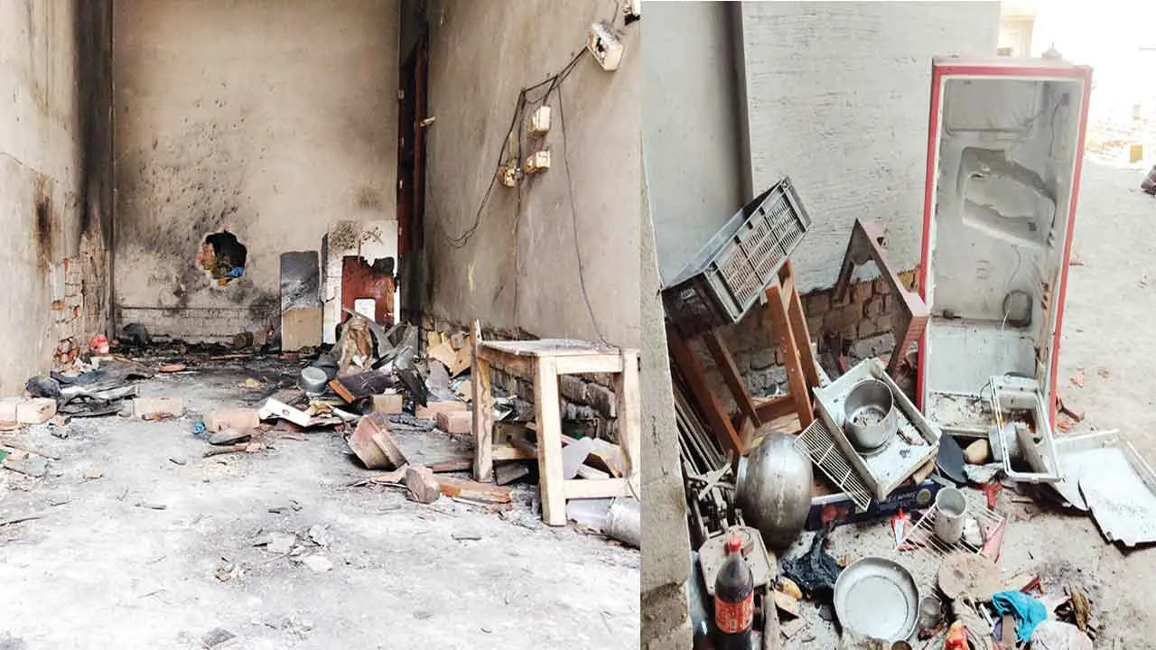 Gas Cylinder Blast: दमदमा में गैस सिलेंडर फटा, 10 लाख से अधिक का नुकसान, पड़ोसी घरों के शीशे-शेड टूटे