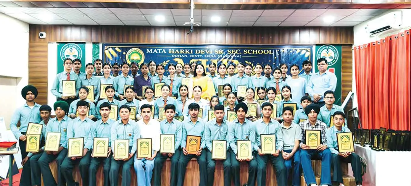 माता हरकी देवी स्कूल ओढ़ां के विद्यार्थी हुए सम्मानित