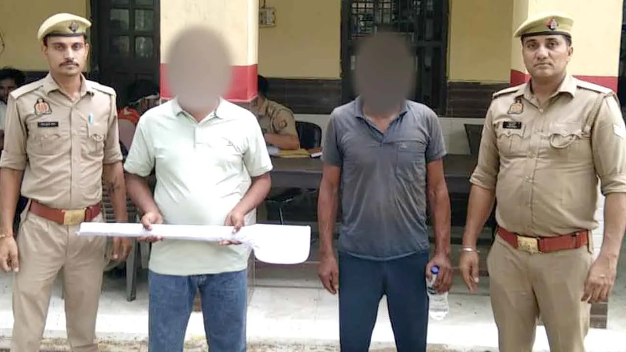 जानलेवा हमले के आरोप में सगे भाई गिरफ्तार, बलकटी बरामद