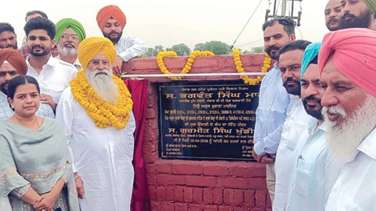 कैबिनेट मंत्री खुड्डियां ने न्यू अबुल खुराणा माइनर का रखा नींव पत्थर