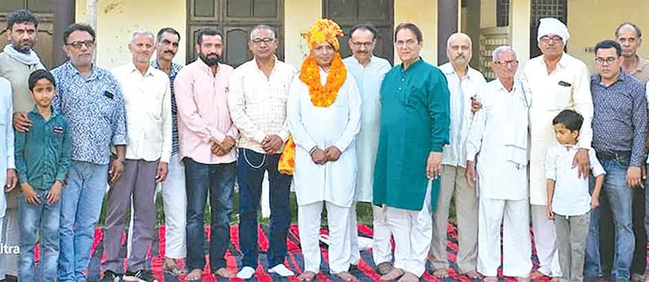 श्री दाधीच महासभा के रघुबीर शर्मा बने प्रधान