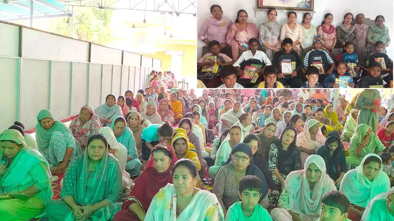 रानियां में पावन एमएसजी भंडारा माह की ब्लॉक नामचर्चा आयोजित