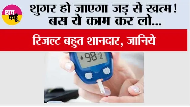 Diabetes: शुगर हो जाएगा जड़ से खत्म! बस ये काम कर लो...