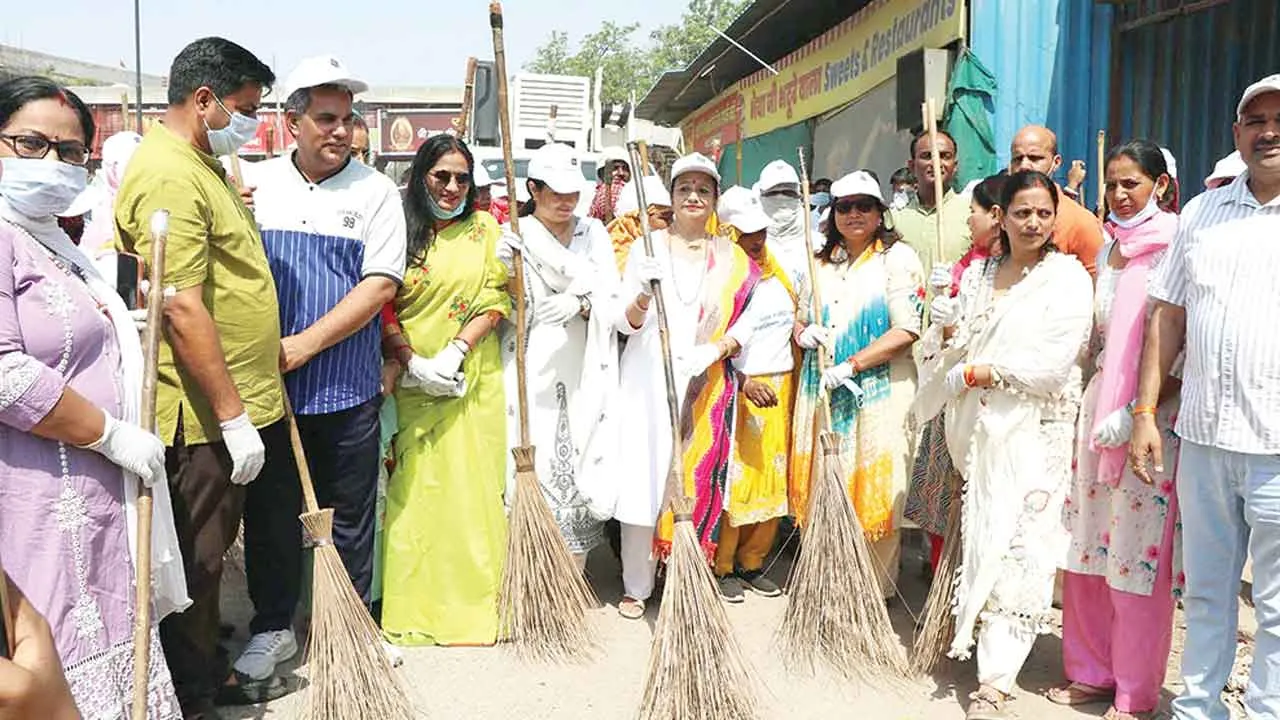 गुरुग्राम में नई सोच, नया शहर स्वच्छ हरियाणा अभियान का आगाज