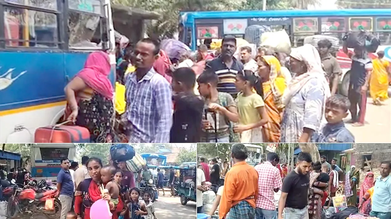 पश्चिम बंगाल में सख्ती के बाद बांग्लादेश वापसी की ओर बढ़े सैकड़ों लोग