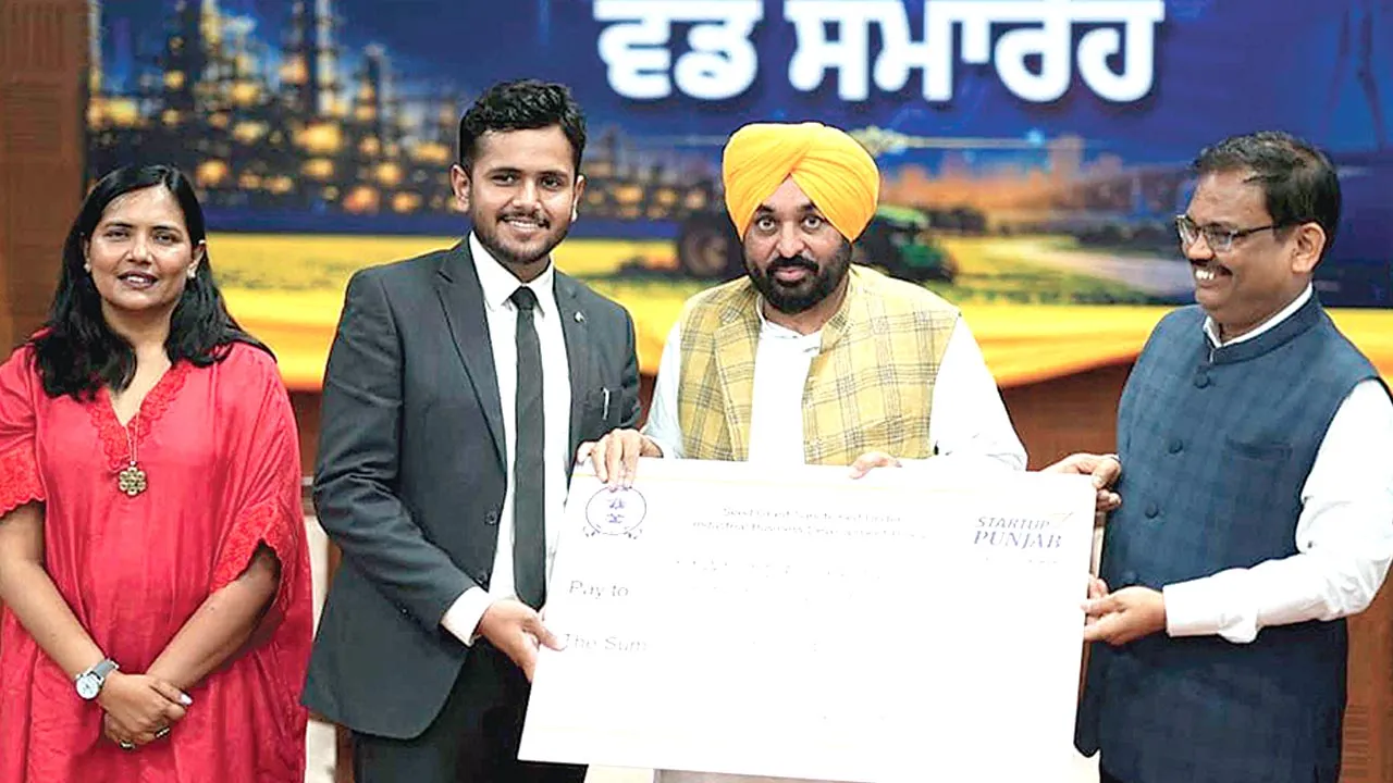 देश का स्टार्टअप हब बन रहा पंजाब, 31 स्टार्टअप्स को सौंपी 1.07 करोड़ की सीड ग्रांट