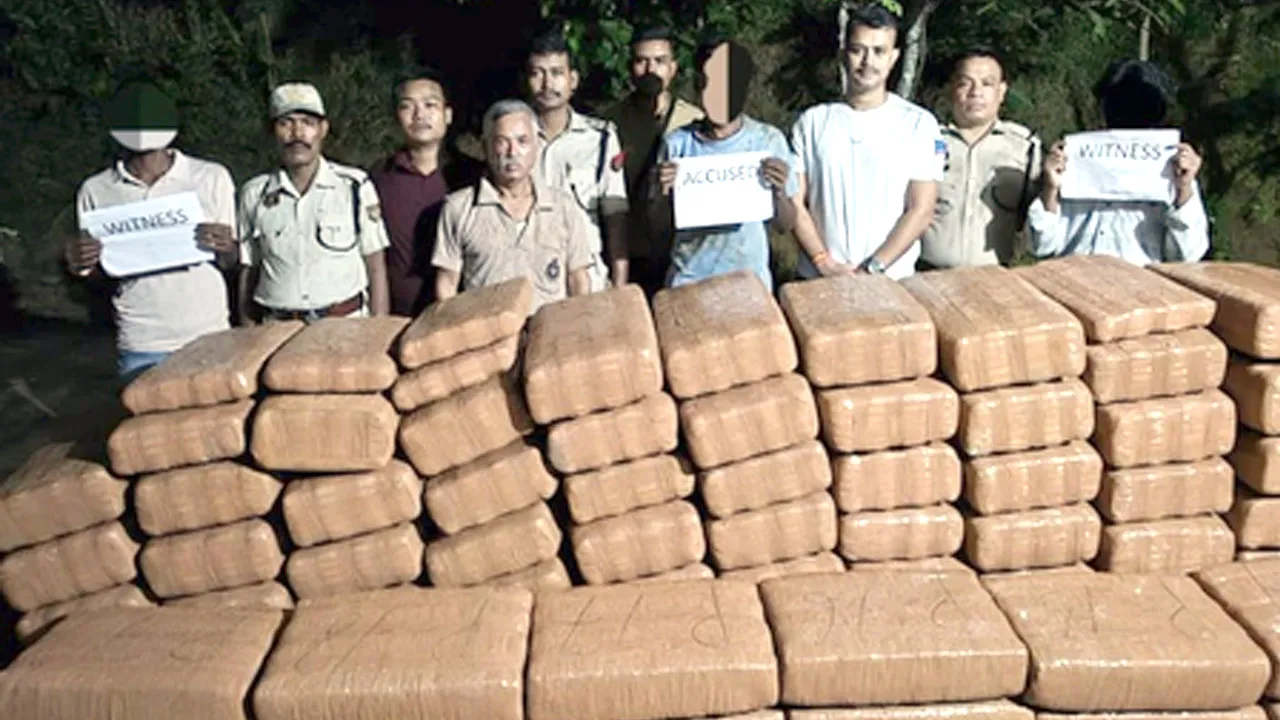 असम पुलिस की बड़ी कार्रवाई, 10.8 करोड़ रुपये की मादक पदार्थों की खेप जब्त, एक तस्कर गिरफ्तार