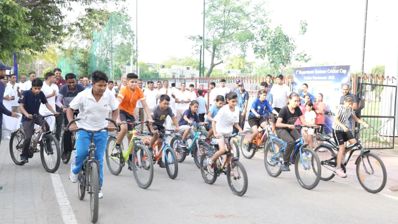 Sundays on Cycle: उत्तर पश्चिम रेलवे पर ‘'संडे ऑन साइकिल'’ अभियान के अन्तर्गत साइक्लोथॉन एवं वॉकथॉन का आयोजन