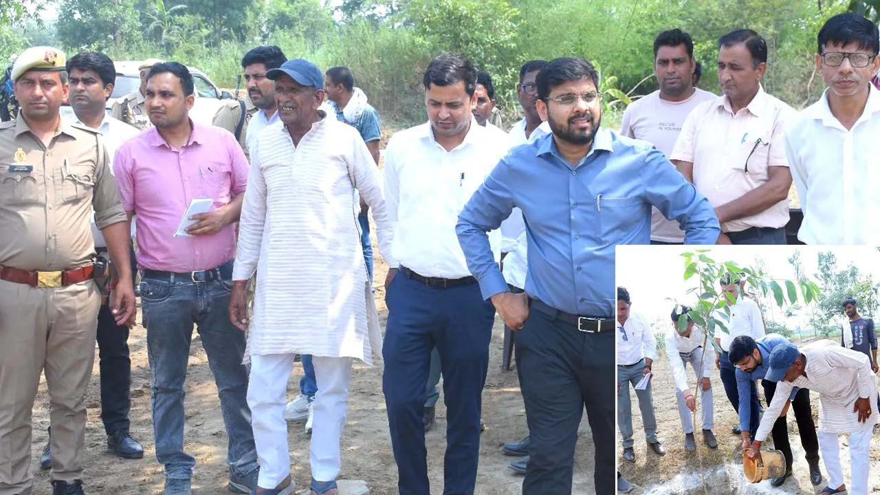 डीएम ने रामड़ा में गौ आश्रय स्थल का किया निरीक्षण, परखी व्यवस्था