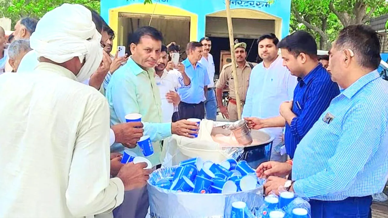 निर्जला एकादशी पर एसडीएम शिवाजी यादव का प्रशंसनीय कार्य..
