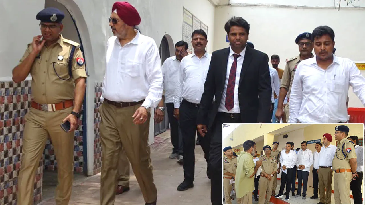 जिला जज ने मुजफ्फरनगर कारागार का किया निरीक्षण, परखी व्यवस्था