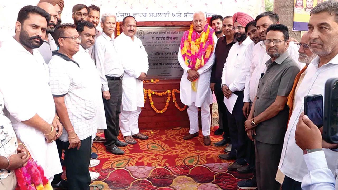 कैबिनेट मंत्री गोयल ने खनौरी वासियों को दिया शुद्ध पेयजल का तोहफा 