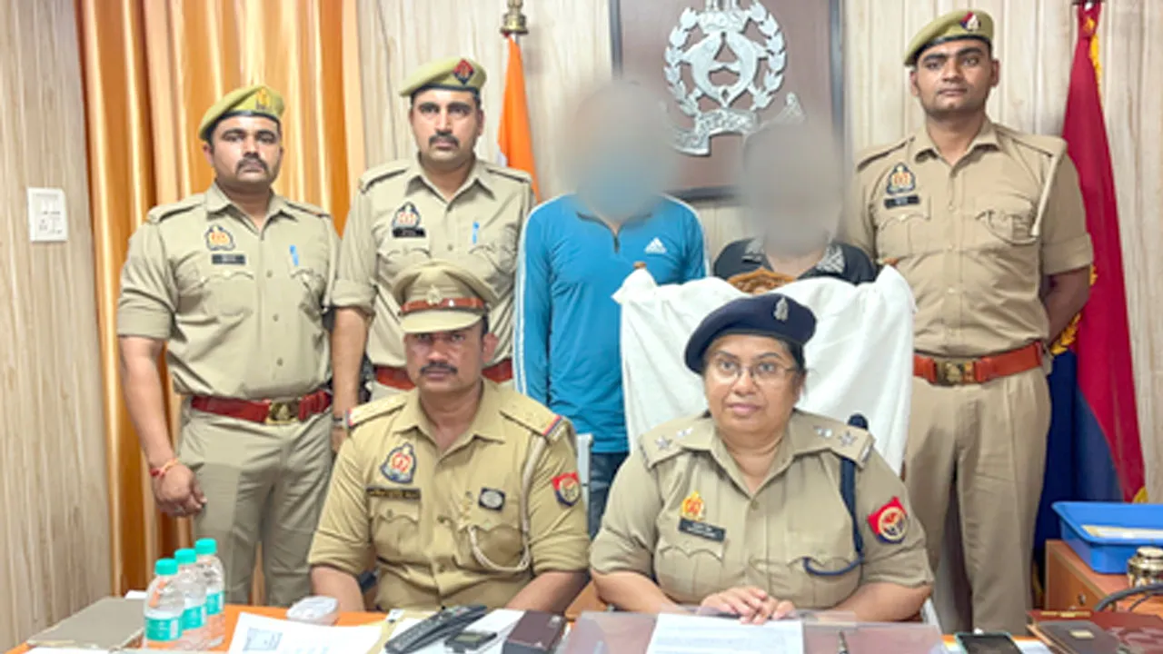 मोबाइल चोरी व स्नैचिंग गिरोह के दो सदस्य गिरफ्तार, 67 मोबाइल व लैपटॉप बरामद