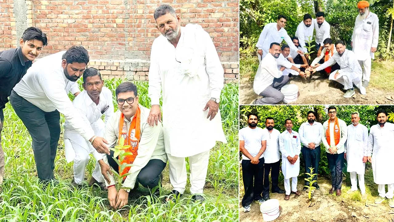 World Environment Day: विश्व पर्यावरण दिवस पर अर्जुन त्यागी ने किया पौधारोपण, युवाओं को दिया हरित भविष्य का संदेश