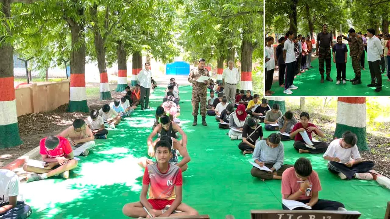 जनता इंटर कॉलेज भोपा जूनियर विंग में हुई एनसीसी कैडेट्स की भर्ती