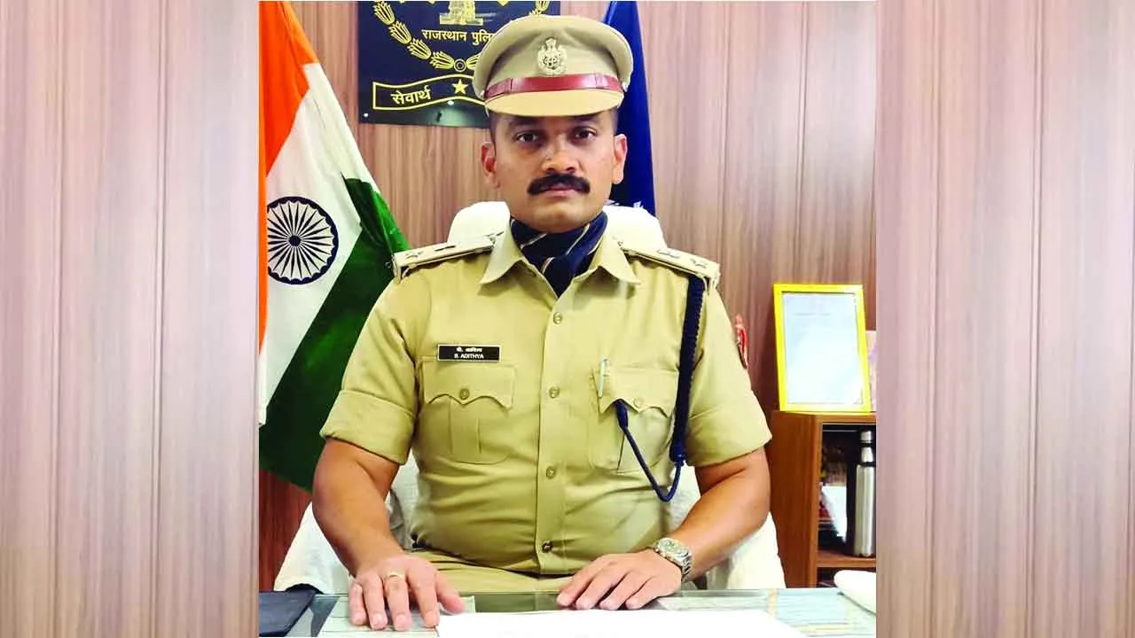 IPS Transferred: आईपीएस बी आदित्य होंगे हनुमानगढ़ के 35वें पुलिस कप्तान