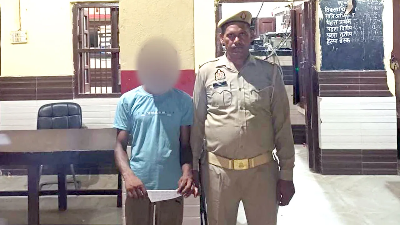 अवैध चाकू समेत आरोपी दबोचा