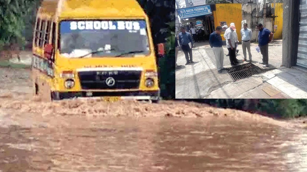 पहाड़ों में हुई बरसात तो शाहाबाद के कई गांवों में घुस गया मारकंडा नदी का पानी 
