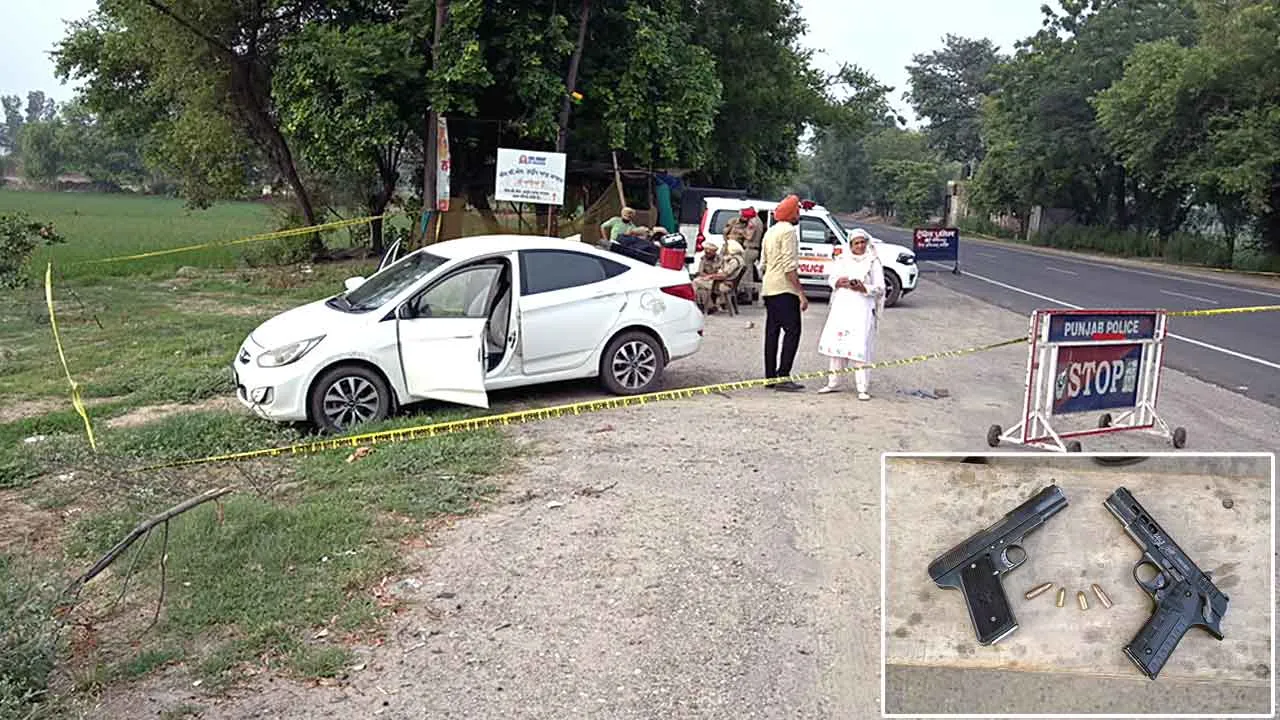 महल कलां में पुलिस और कथित गैंगस्टरों के बीच मुठभेड़, दो आरोपी गिरफ्तार