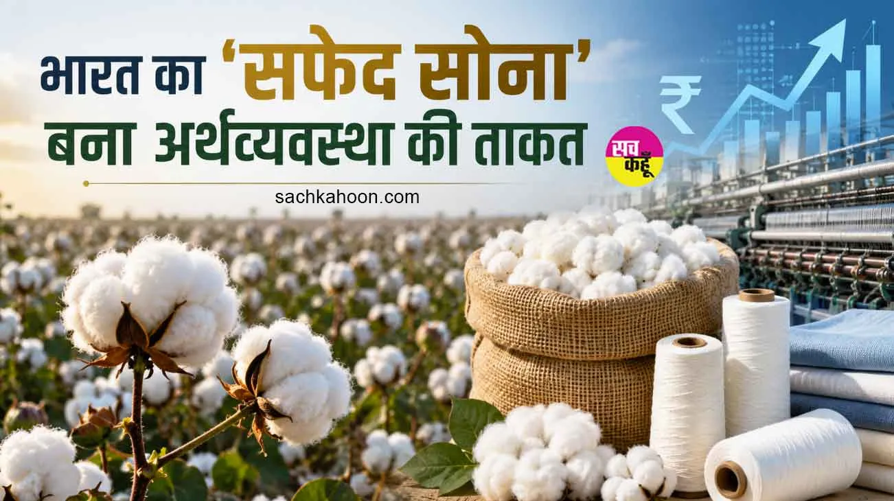 White Gold News: भारत का 'सफेद सोना' बना अर्थव्यवस्था की ताकत, ग्लोबल फाइबर उत्पादन में करीब 19% रही हिस्सेदारी 