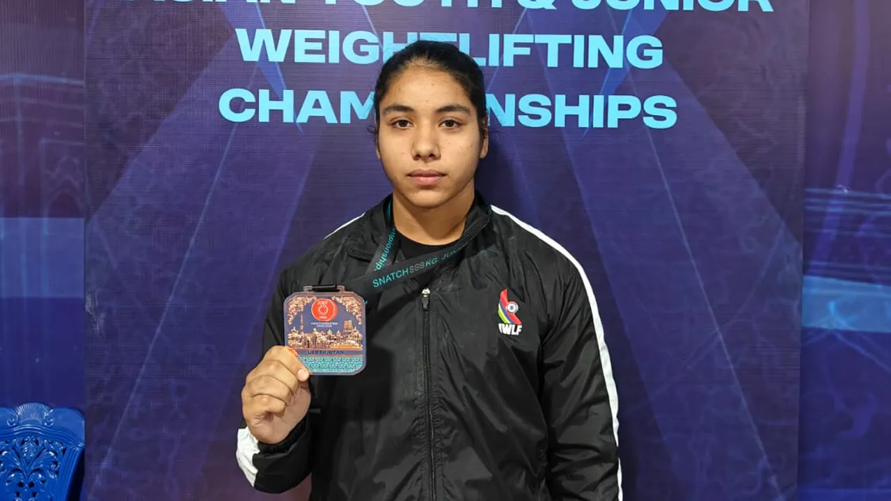 Asian Weightlifting Championship: प्रताप स्कूल की तमन्ना ने एशियन वेटलिफ्टिंग  ताशकंद में जीता कांस्य पदक 