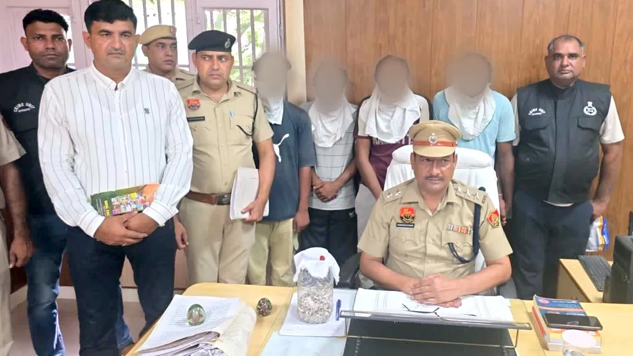 ज्वेलर पर हमला कर आभूषण लूटने के मामले में चार आरोपी गिरफ्तार