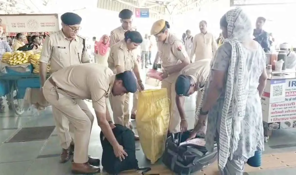 Rajasthan Railway News: स्वतंत्रता दिवस को लेकर रेलवे स्टेशन पर सुरक्षा कड़ी 