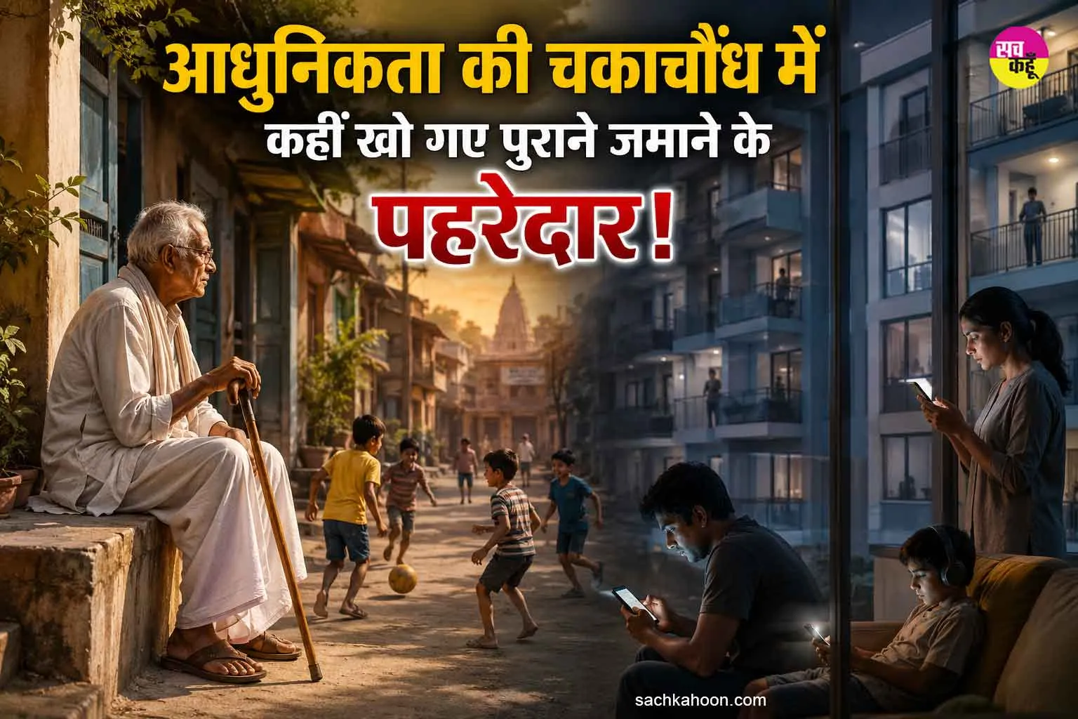 Gen Z and the elderly: आधुनिकता की चकाचौंध में कहीं खो गए पुराने जमाने के पहरेदार! गूगल हावी हुआ