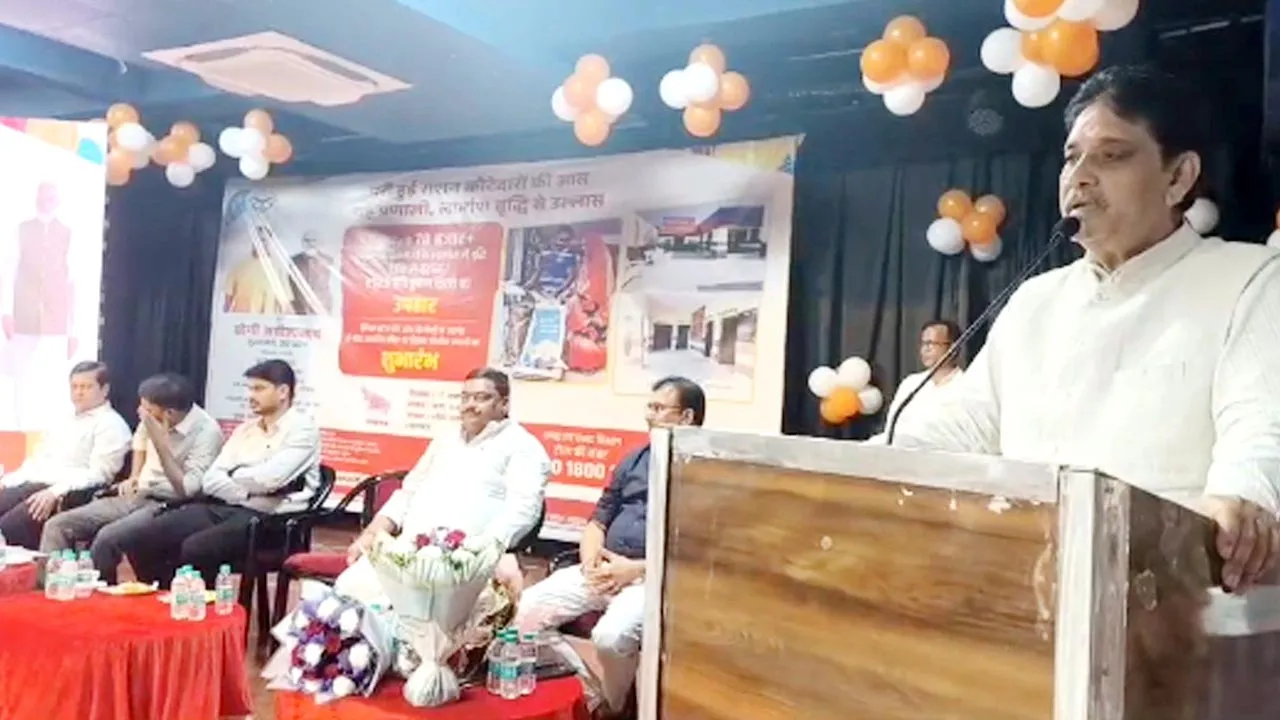 डबल इंजन की सरकार में कोई भूखा नहीं सोता: कैबिनेट मंत्री 