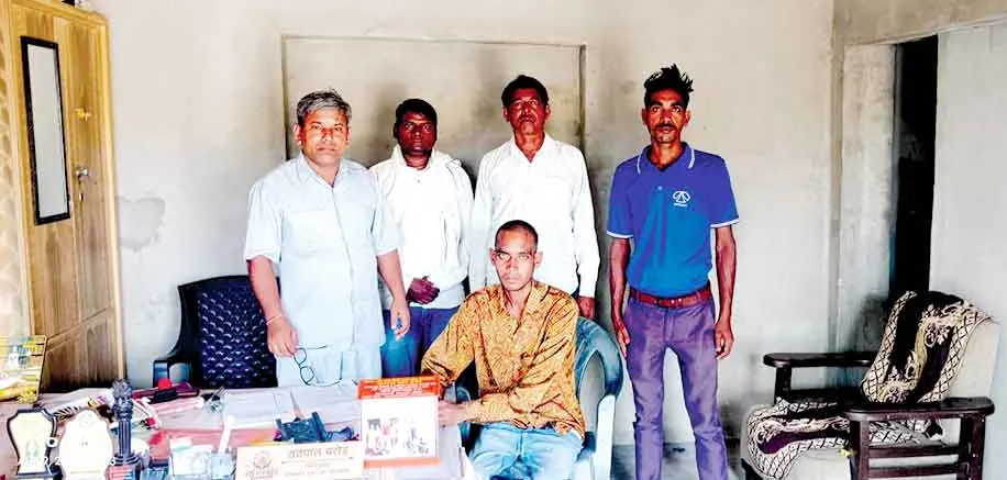 परिवार से मिला छह माह से लापता मानसिक रूप से अस्वस्थ युवक