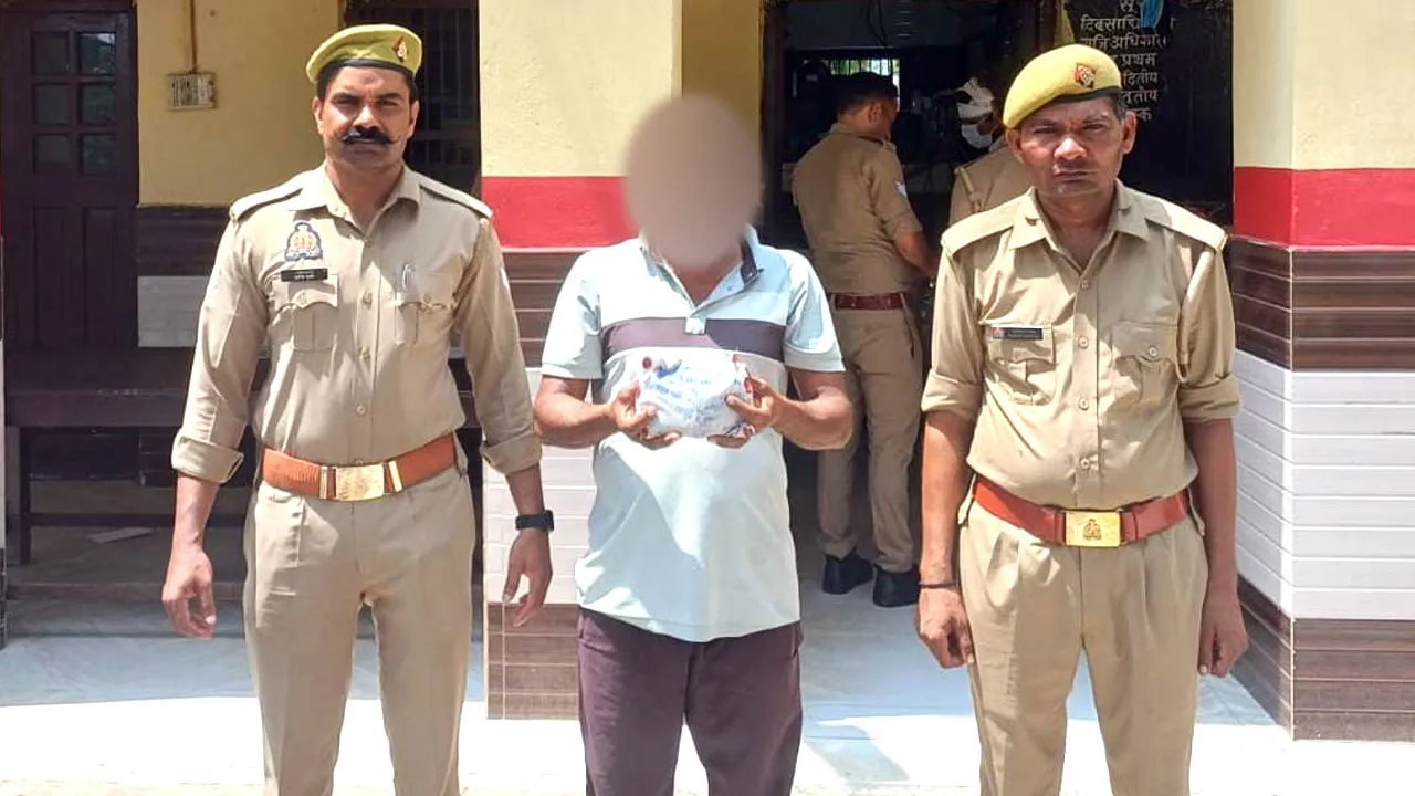 60 लाख रुपये की अवैध स्मैक बरामद, तस्कर काबू