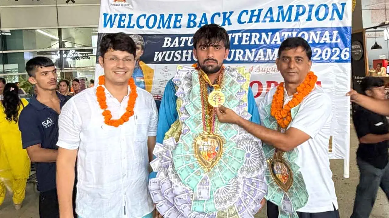 जॉर्जिया में प्रताप स्कूल के नितेश ने लहराया परचम, जीता स्वर्ण पदक